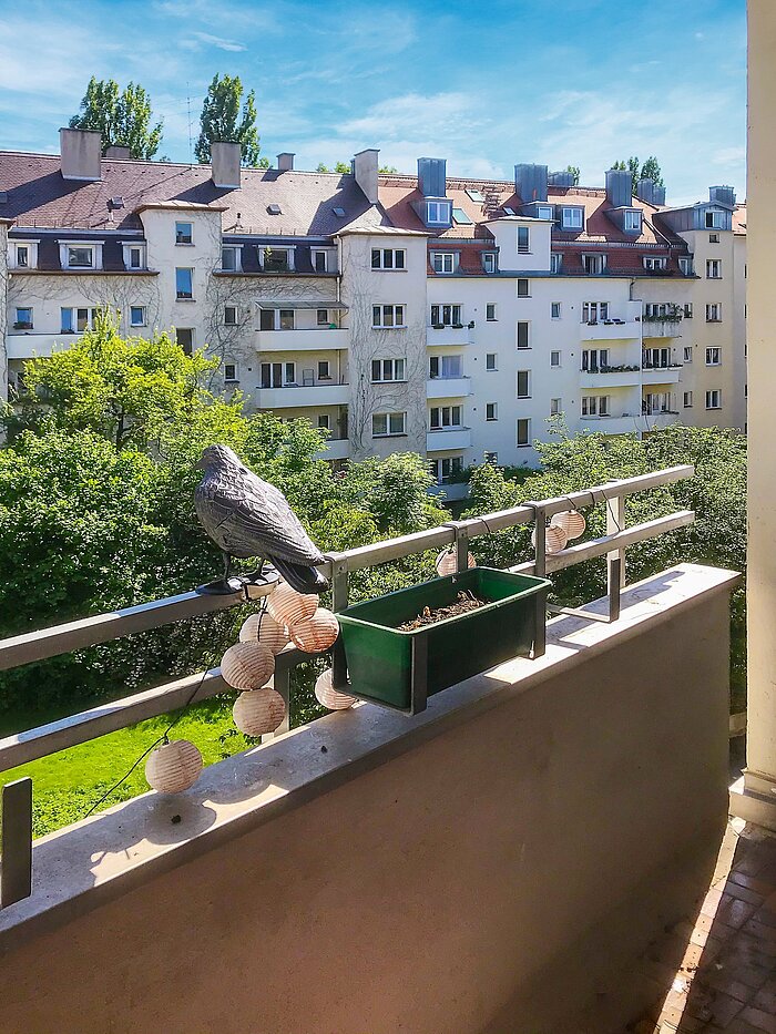 Flad med 3 Værelser | München-Schwabing | 2006ML4 | Blick vom sonnigen...