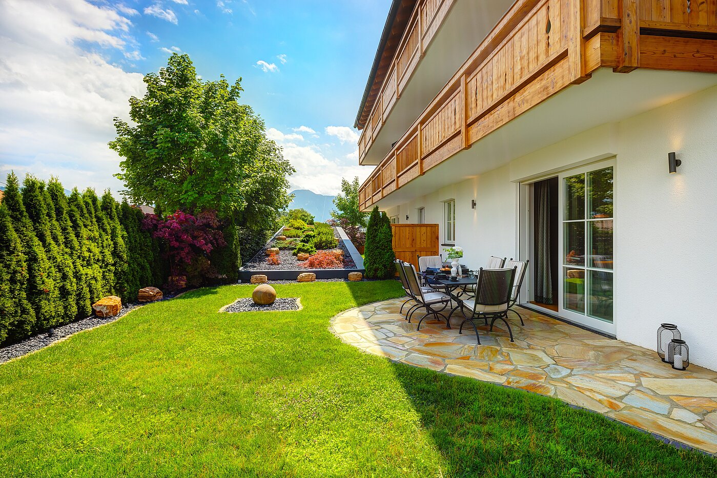 Zemin kat daire ile 3 Odalar | Bad Wiessee | 70053 | Garten