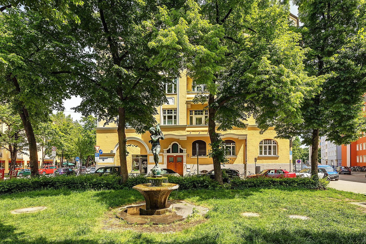 Płaski z 3 Pokoje | München-Schwabing | 2212ML1 | ...und doch viel Natur