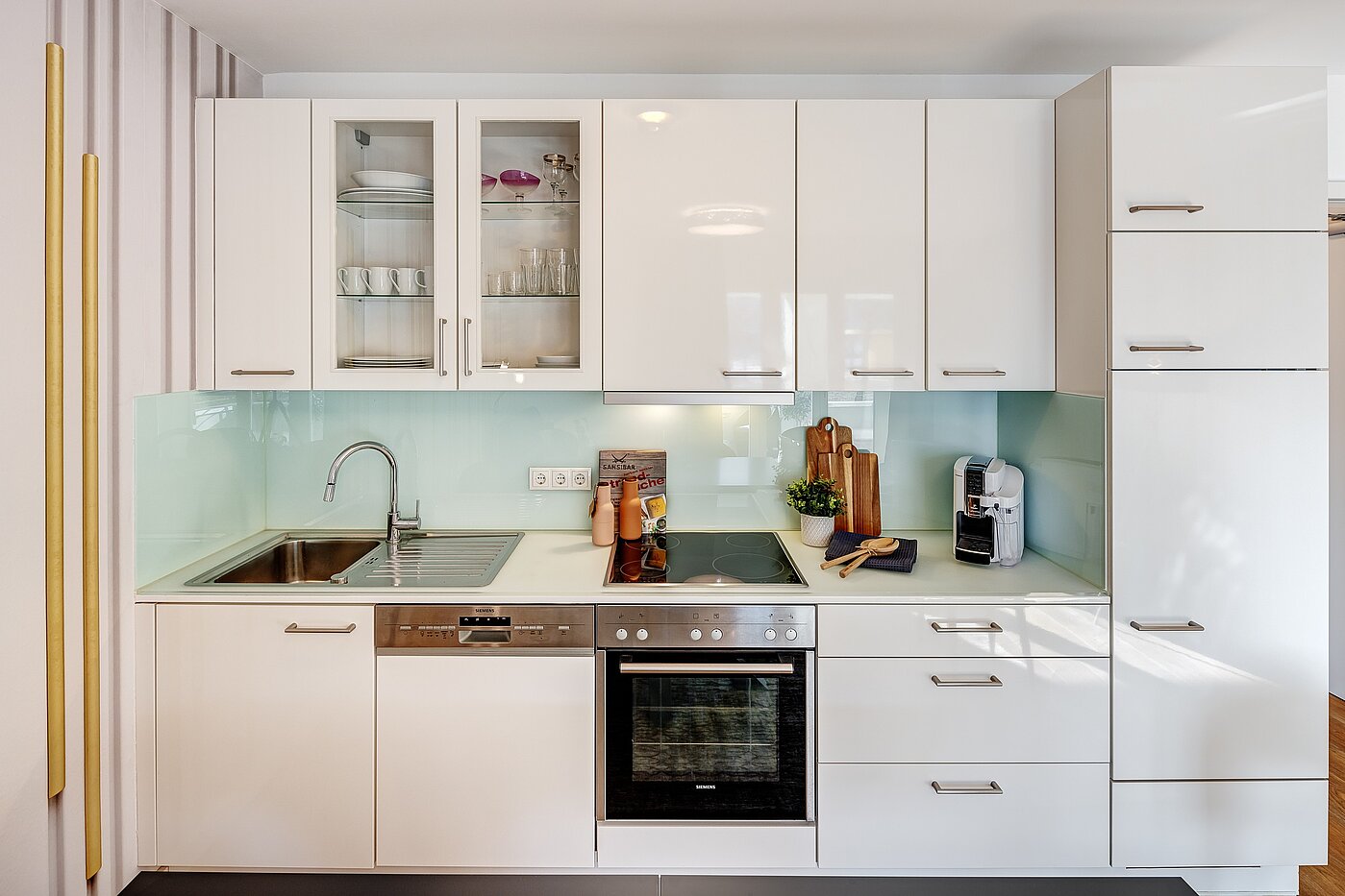 Lejlighed i stueetagen med 2 Værelser | München-Riem | 2201ML1 | ...hochwertiger Einbauküche