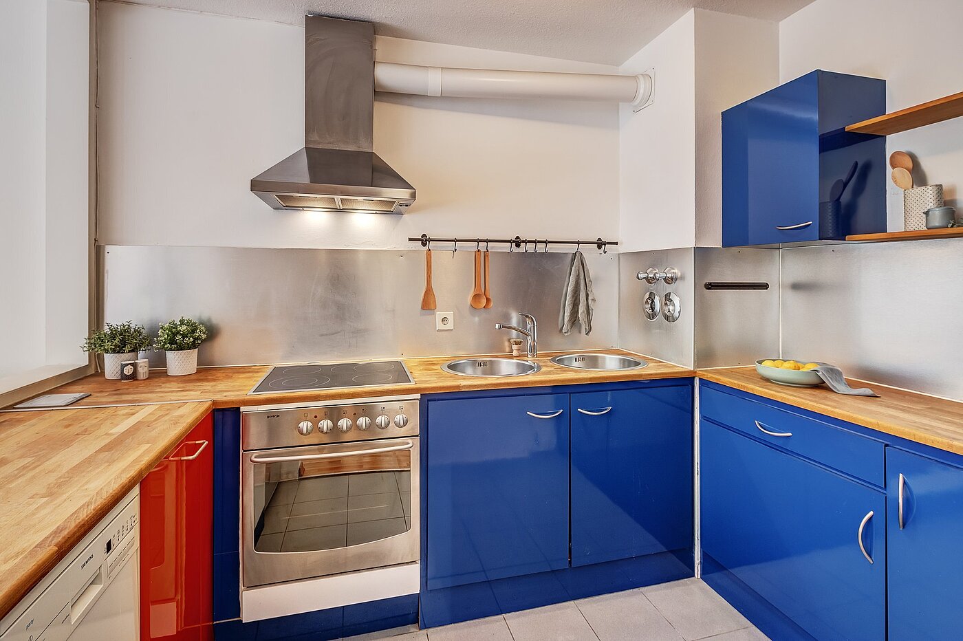 apartamento em prédio com 2 Zimmern | München-Schwabing | 2109ML3 | Küche mit...