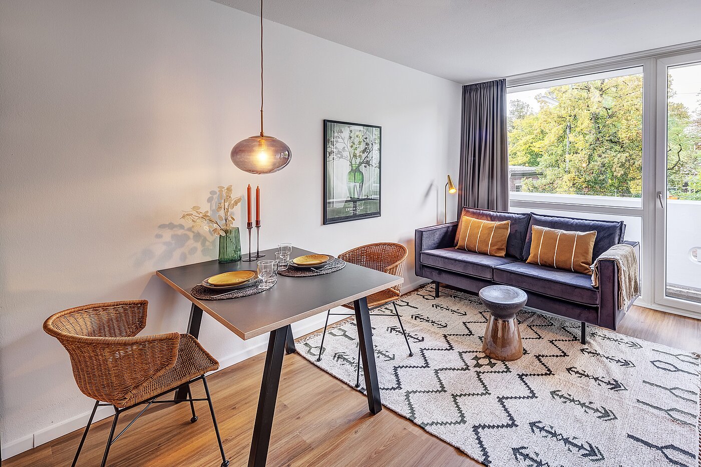 Ravna stran s spletno stranjo . 1 Soba | München-Maxvorstadt | 700022