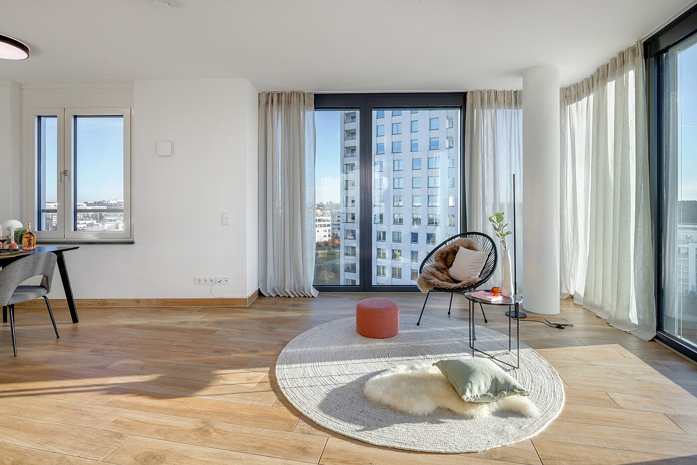 Επίπεδη με 3 Δωμάτια | München-Obersendling | 70260 | Panorama Fenster