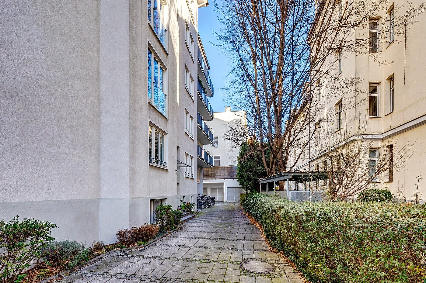 Płaski z 3 Pokoje | München-Schwabing | 2212ML1 | Zugang zum Haus
