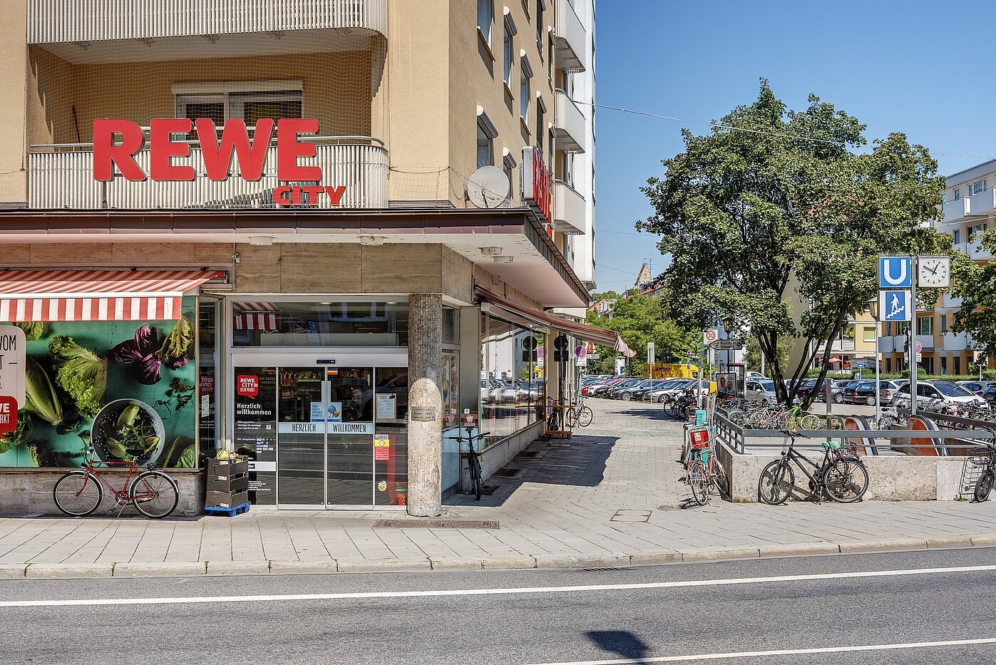 Apartment a  címen 1 Szoba | München-Schwabing | 70200 | Einkaufsmöglichkeiten