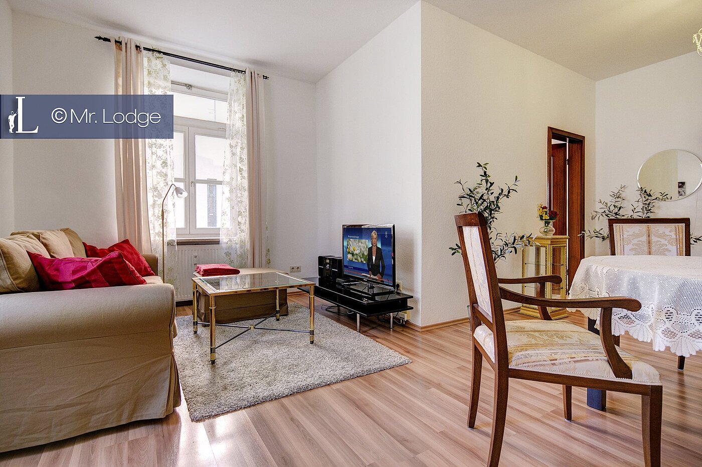 apartamento em prédio com 2 Zimmern | München-Schwabing | 1609ML_5 | Großzügiger Wohnraum