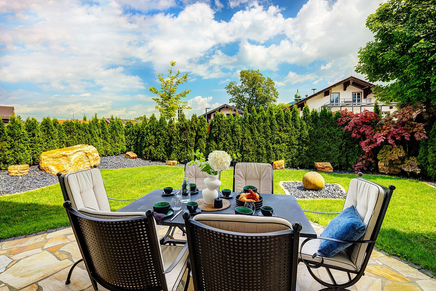 Zemin kat daire ile 3 Odalar | Bad Wiessee | 70053 | Garten