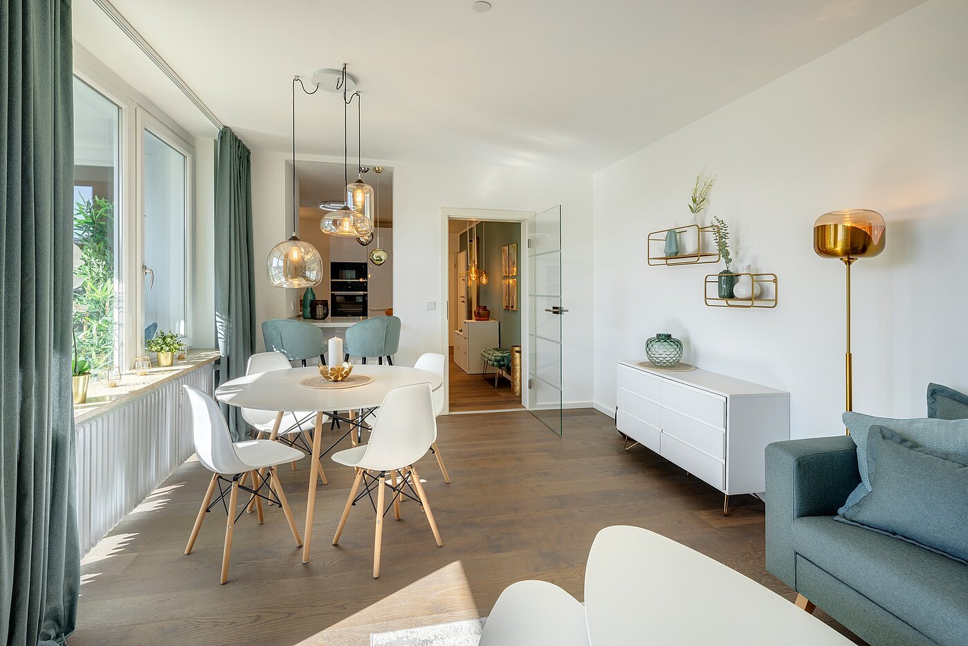 Apartment with 3 room | München-Sendling | 70167 | Angrenzender Essbereich...