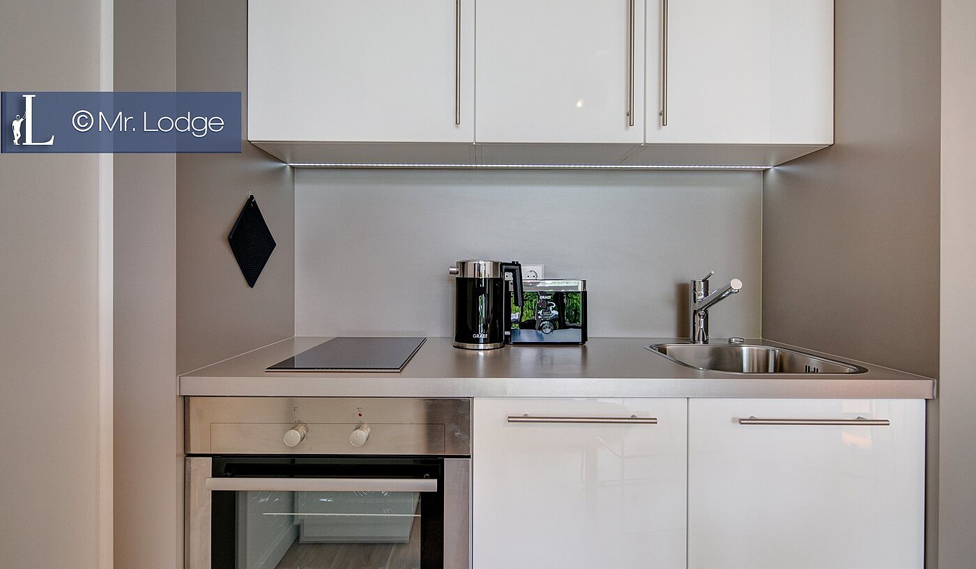 Lapos a  címen 1 Szoba | München-Bogenhausen | 1802ML4 | Komfortable Kitchenette