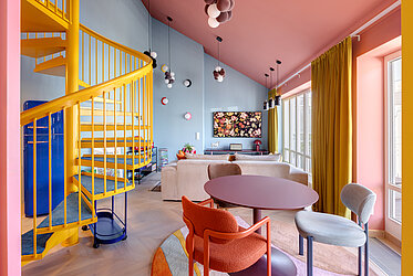 Au-Haidhausen: Benzersiz tasarım - Gasteig'de özel çatı teraslı daire