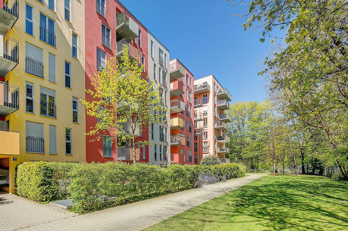 Přízemní byt s 1.5 Pokoje | München-Ramersdorf | 2004ML6 | Blick zur Eingangsseite