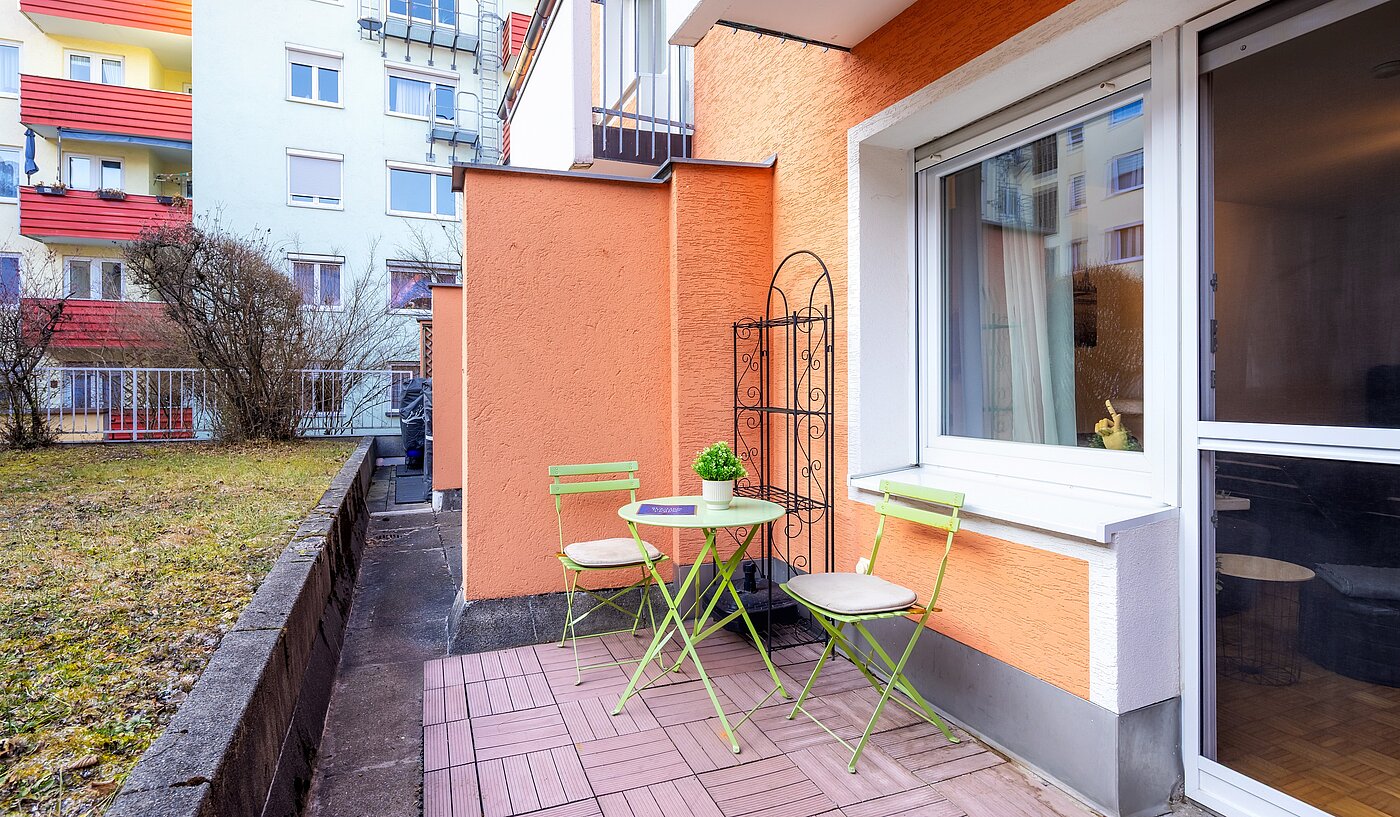 Apartment med 1 Værelse | München-Sendling-Westpark | 70395 | Naherholung