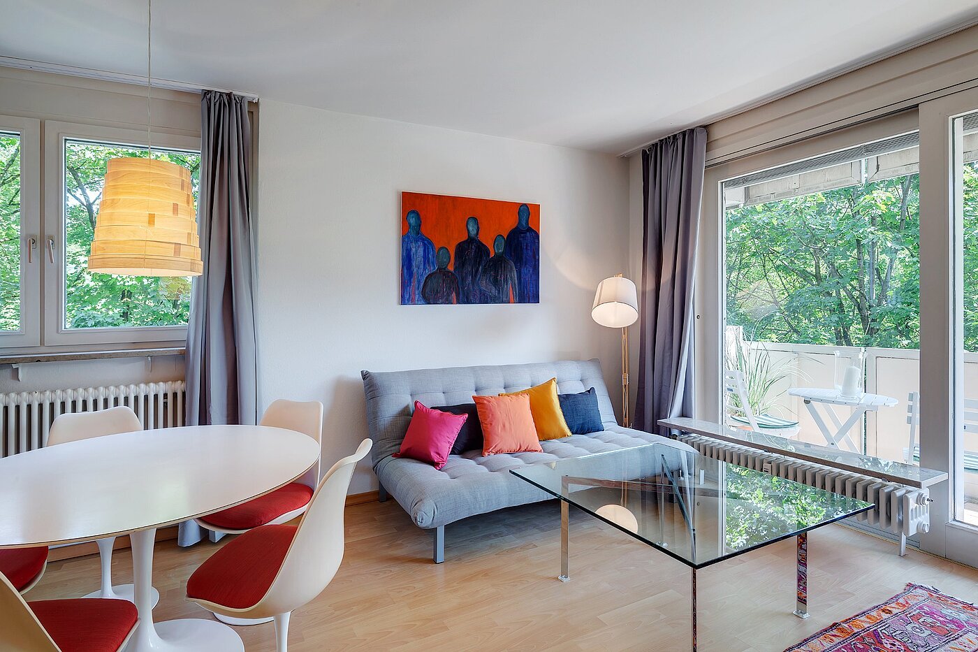 Apartment with 2 room | München-Maxvorstadt | 2105ML3 | Helles Wohnzimmer...