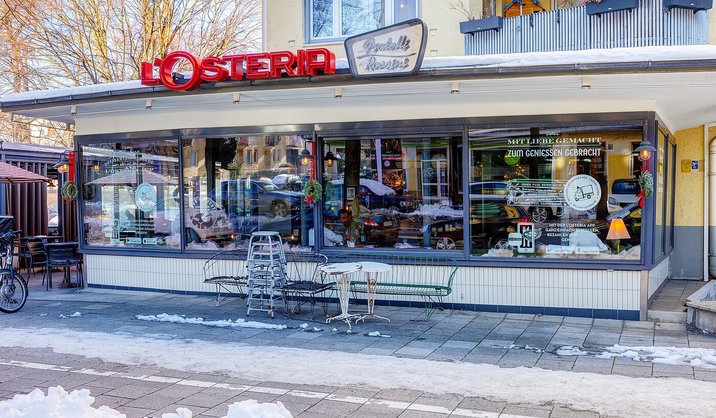 Flad med 2 Værelser | München-Schwabing | 70096 | L'Osteria im Haus