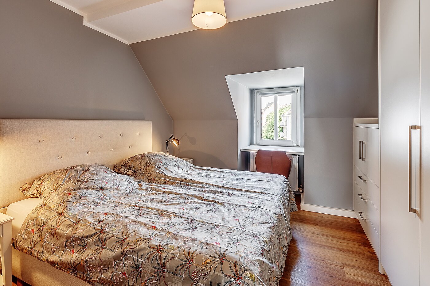 Plat cu 2 Camere | München-Maxvorstadt | 2211ML6 | Schlafzimmer mit...