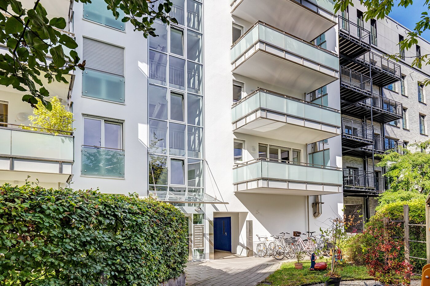 Lapos a  címen 3 Szobák | München-Neuhausen | 70489 | Außenansicht