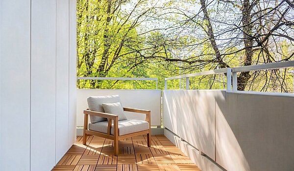 Flad med 3.5 Værelser | München-Bogenhausen | 703052 | Sonniger Westbalkon (Visualisierung)