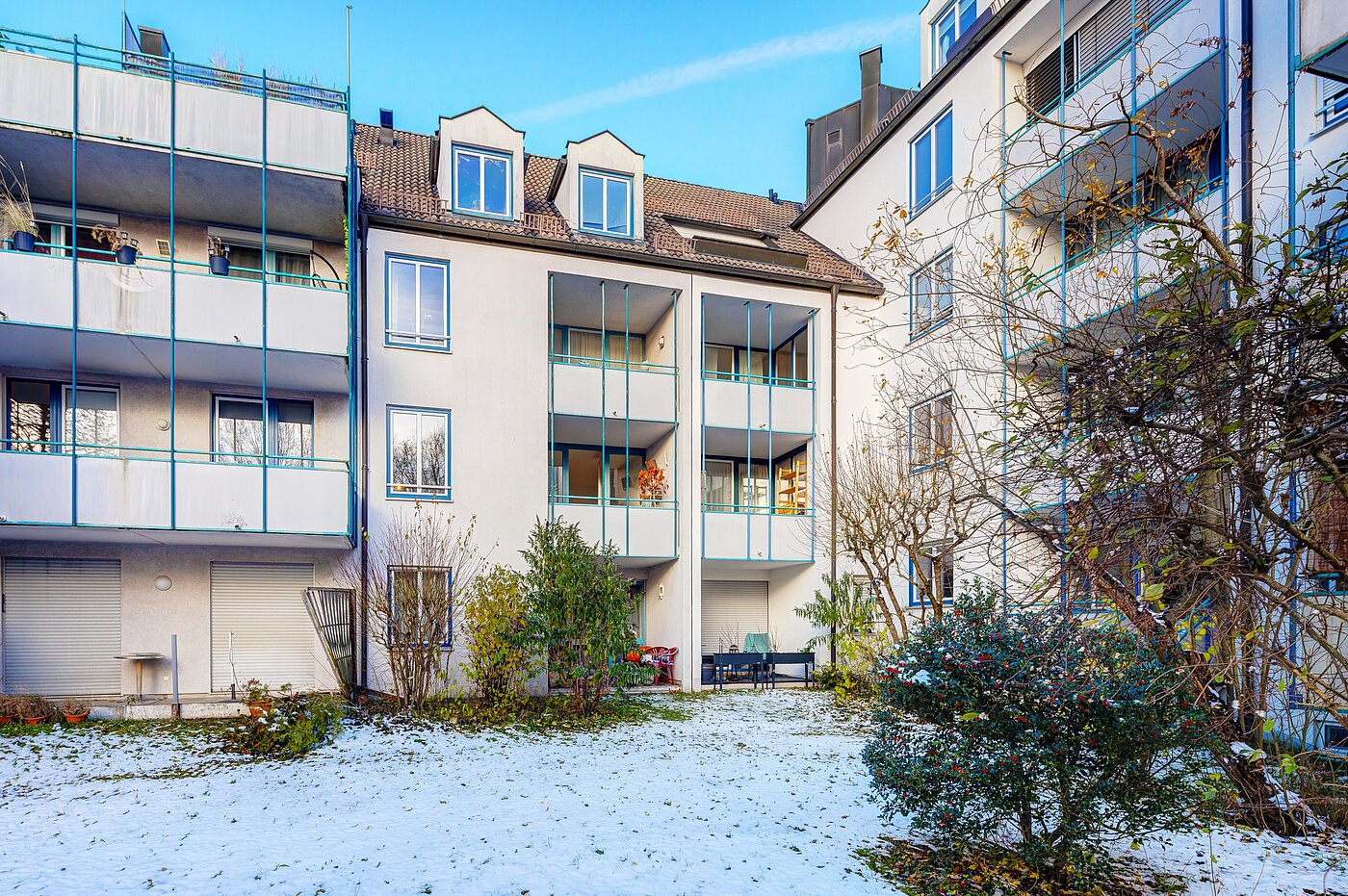 Flad med 3 Værelser | München-Bogenhausen | 70085 | Ansicht vom Innenhof