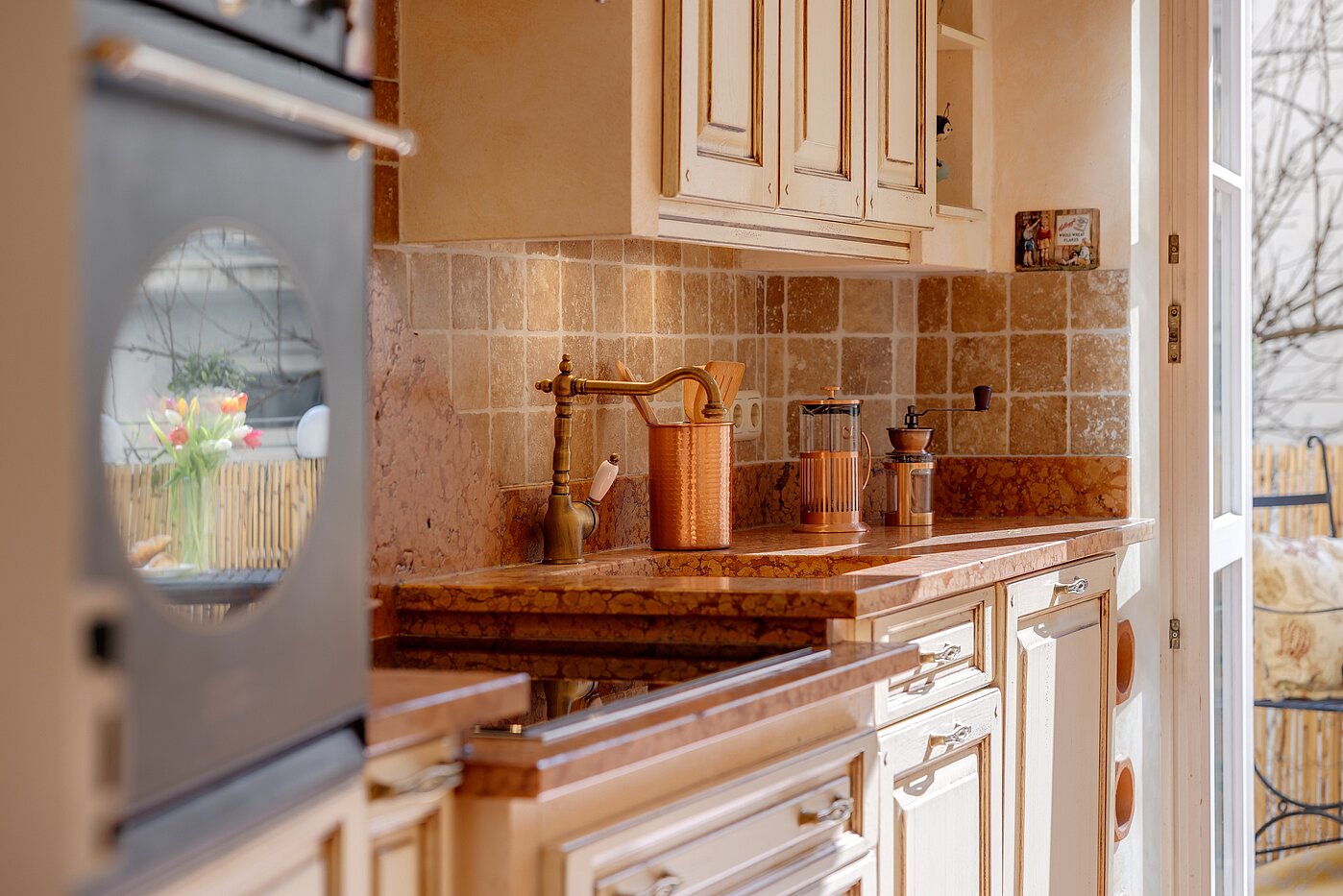 Плоский з 5 Кімнати | München-Altstadt | 700121 | Küche mit Ausblick