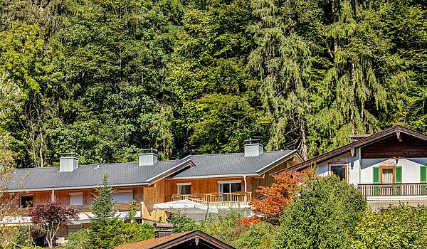 Кутовий будинок з терасою з 3 Кімнати | Kreuth | 70037 | Blick auf das Reihenendhaus