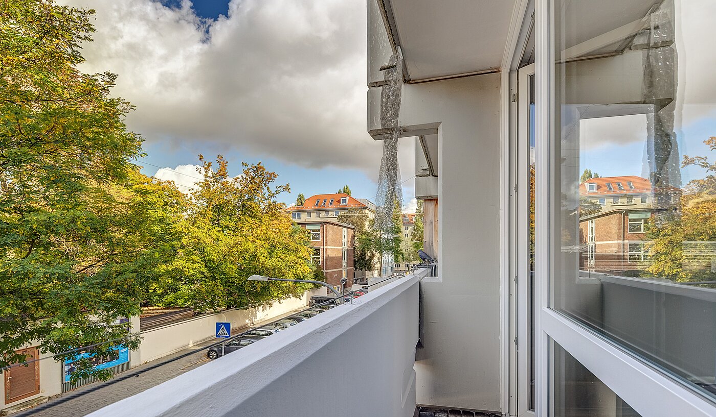 Düz ile 1 Oda | München-Maxvorstadt | 700022 | Balkon in West-Ausrichtung