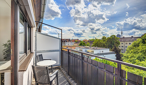 Plat met 1 Kamer | München-Milbertshofen | 70437 | Sonniger...