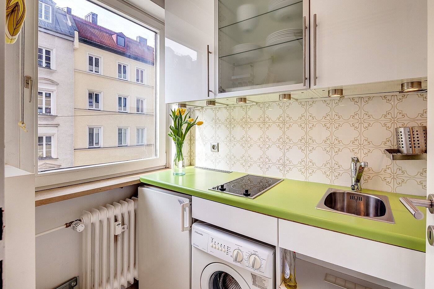 Apartment ile 1 Oda | München-Haidhausen | 70242 | Separate Küche