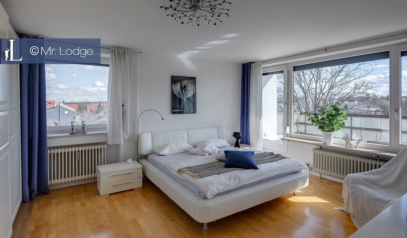 Penthouse cu 4.5 Camere | Aschheim | 1802ML7 | Geräumiges Schlafzimmer mit...