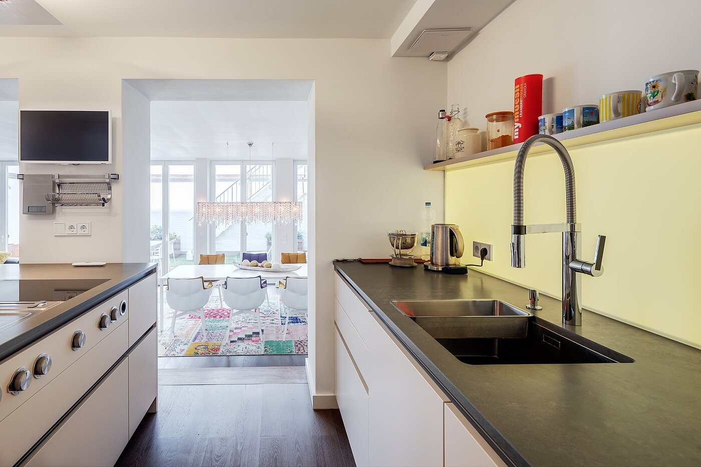 Plat met 5 Kamers | München-Maxvorstadt | 1807ML1 | Hightech-Küche