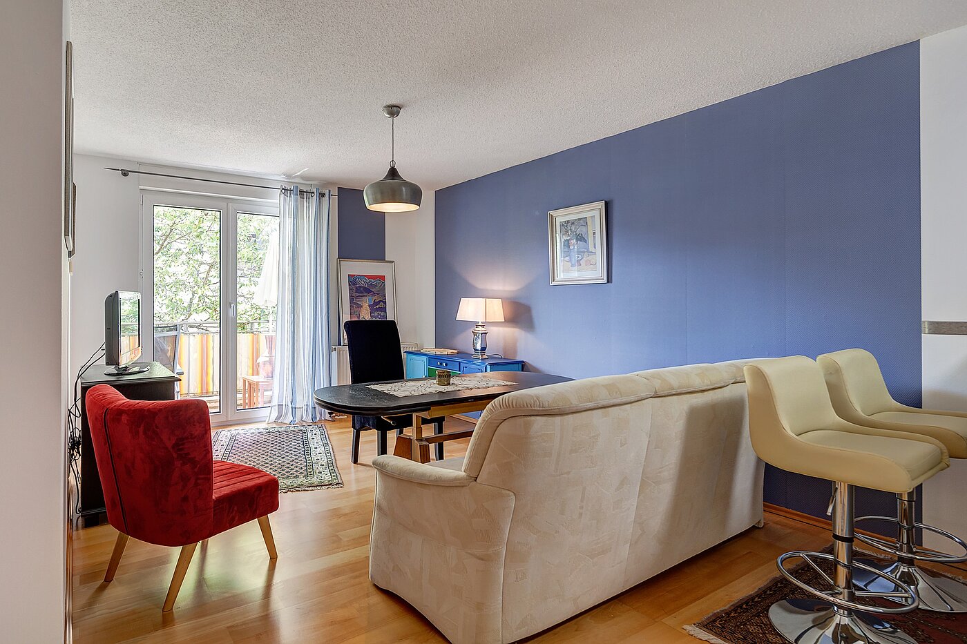 Flad med 2 Værelser | München-Pasing | 70141 | Wohnzimmer