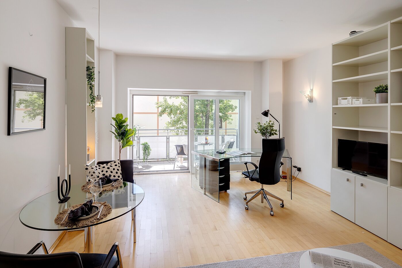 Επίπεδη με 1 Δωμάτιο | München-Maxvorstadt | 2206ML5 | Modernes Apartment mit Designermöbeln,...