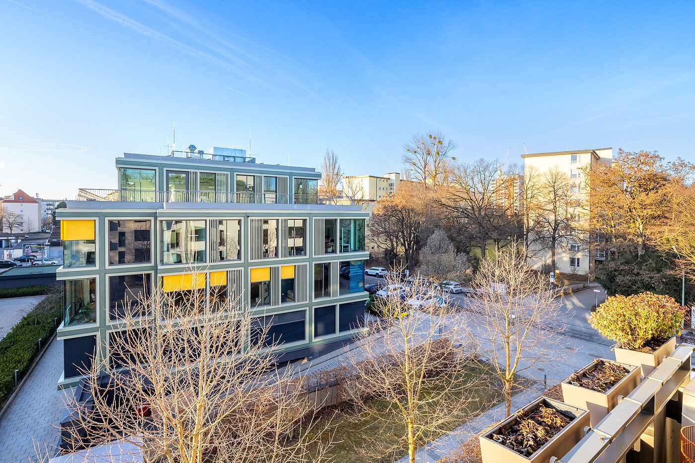 Płaski z 4 Pokoje | München-Bogenhausen | 70380 | ... vom Balkon