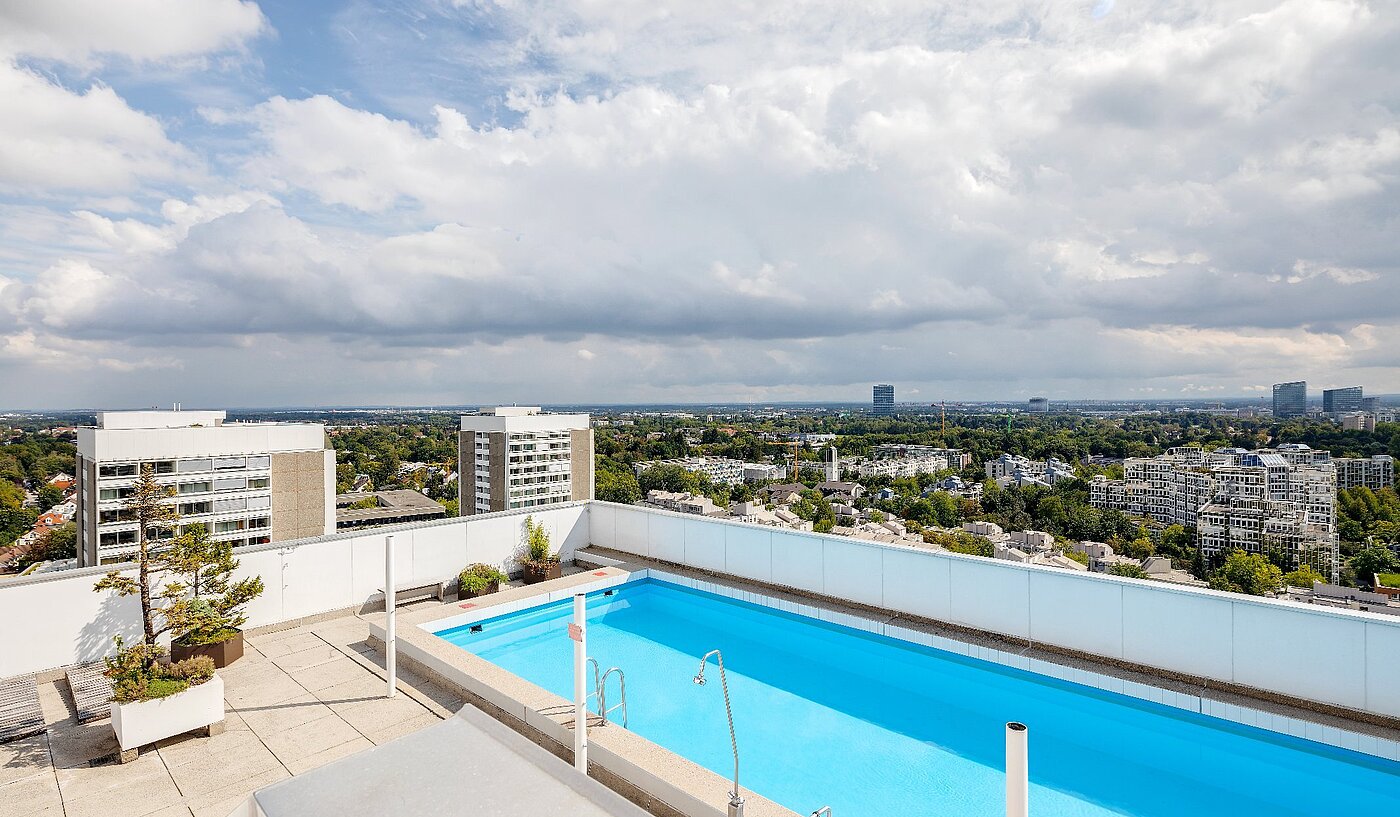 Ploché s 1 Pokoj | München-Bogenhausen | 2103ML6 | Rooftop Pool