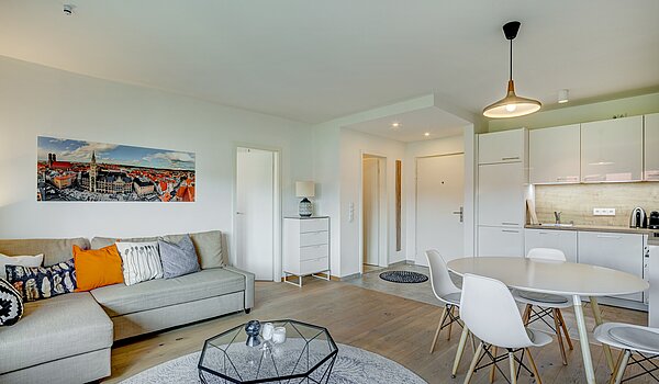 Apartment a  címen 1 Szoba | München-Schwabing | 70198 | Charmantes Apartment