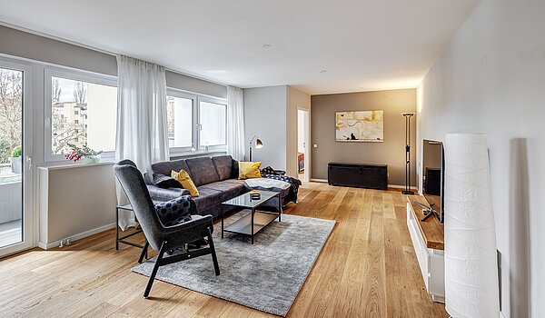 Ploché s 3.5 Izby | München-Au | 704231 | Wohnzimmer