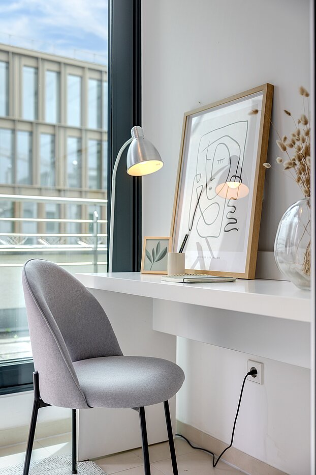 Apartment med 1.5 Rum | München-Bogenhausen | 70233 | Stylisch...