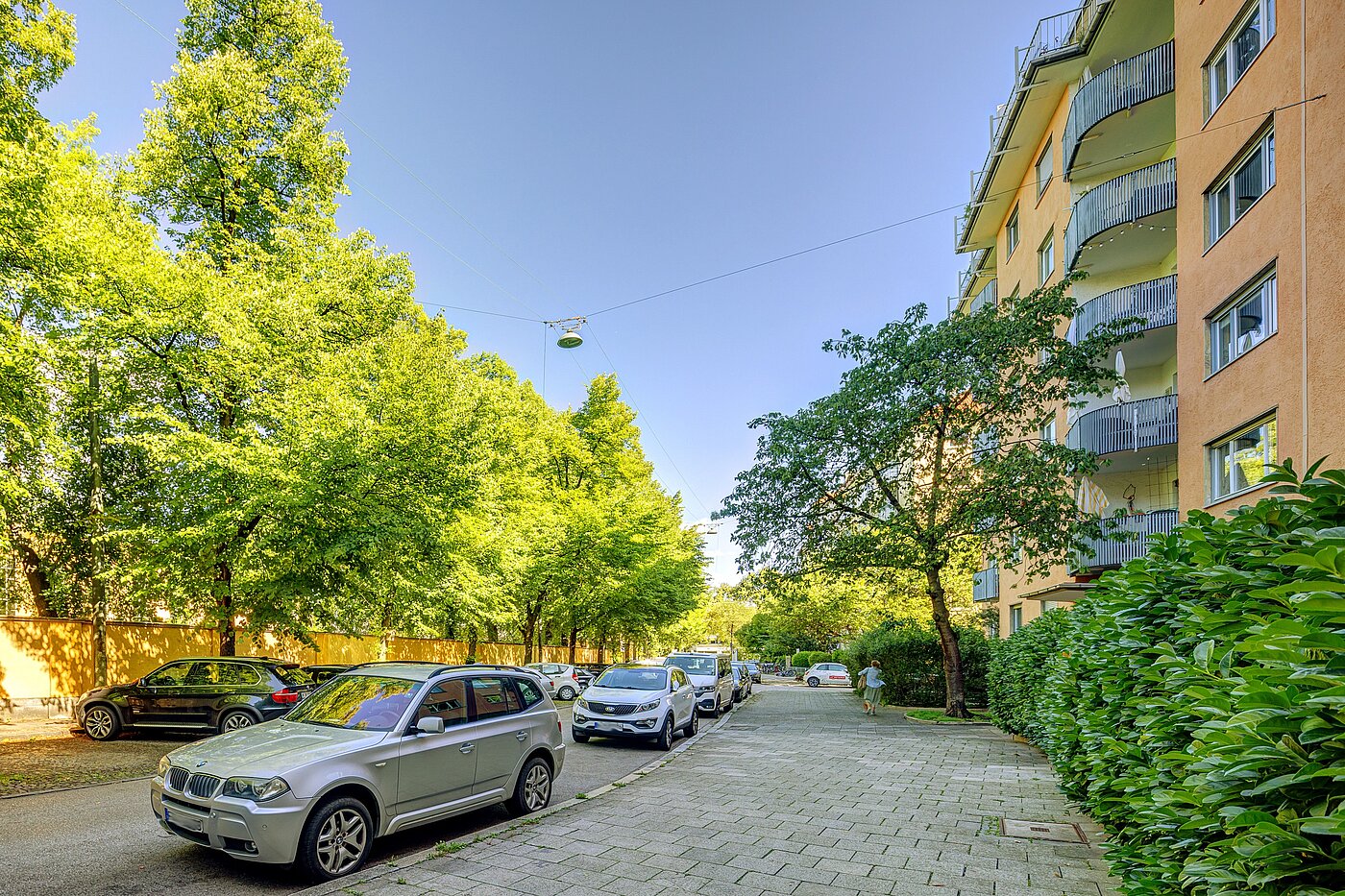 Apartment cu 1 Camera | München-Schwabing | 70198 | Umgebung im Sommer