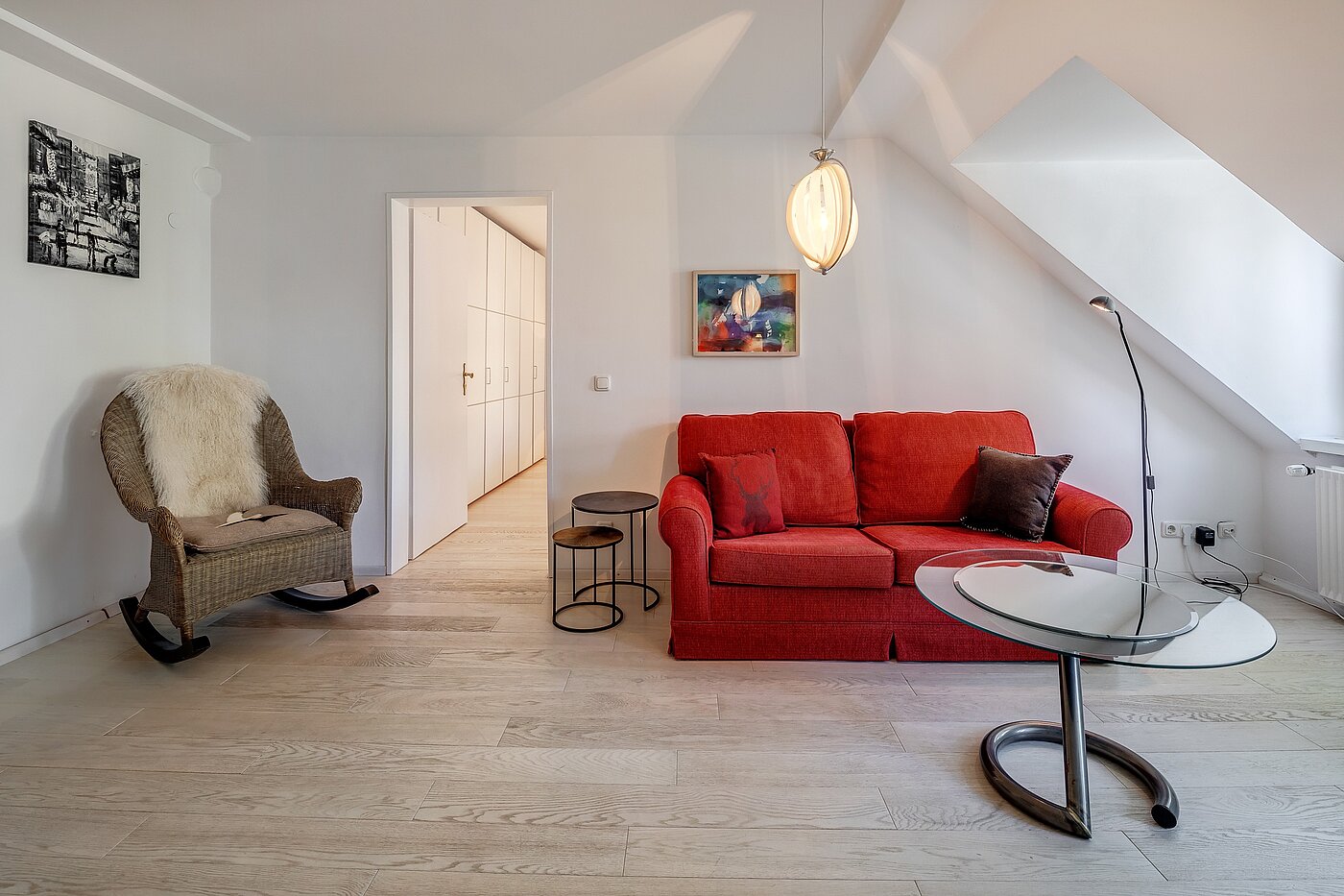 Плоский з 2 Кімнати | München-Isarvorstadt | 70089 | Wohnbereich