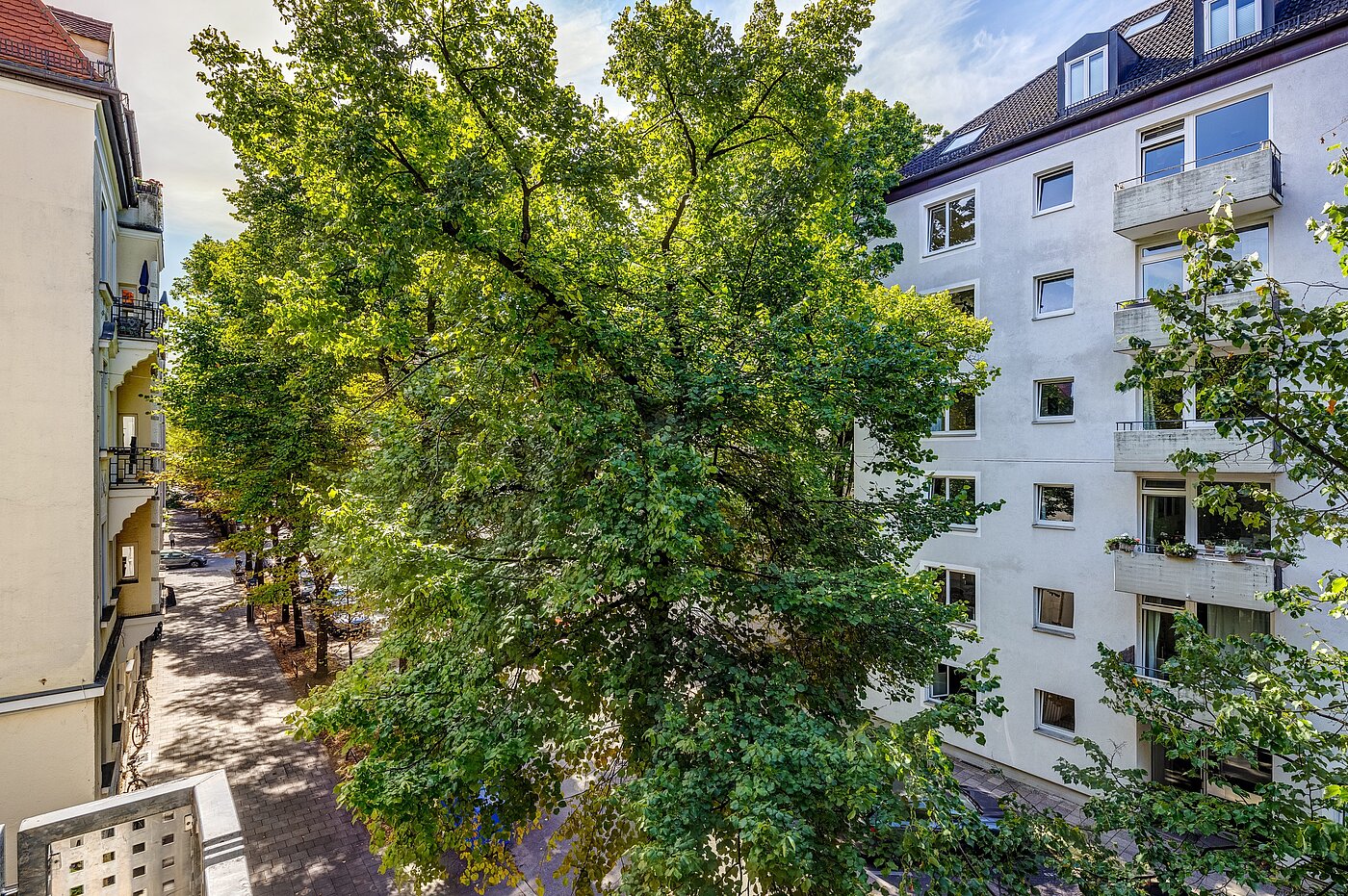 Płaski z 3 Pokoje | München-Schwabing | 2212ML1 | ...grüne Aussichten für den Sommer