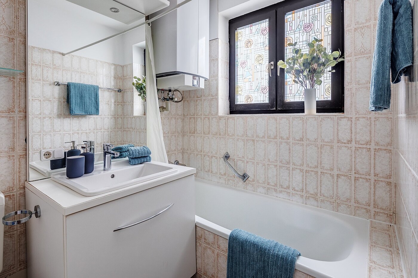 apartamento em prédio com 2 Zimmern | Karlsfeld | 1906ML2 | Badezimmer