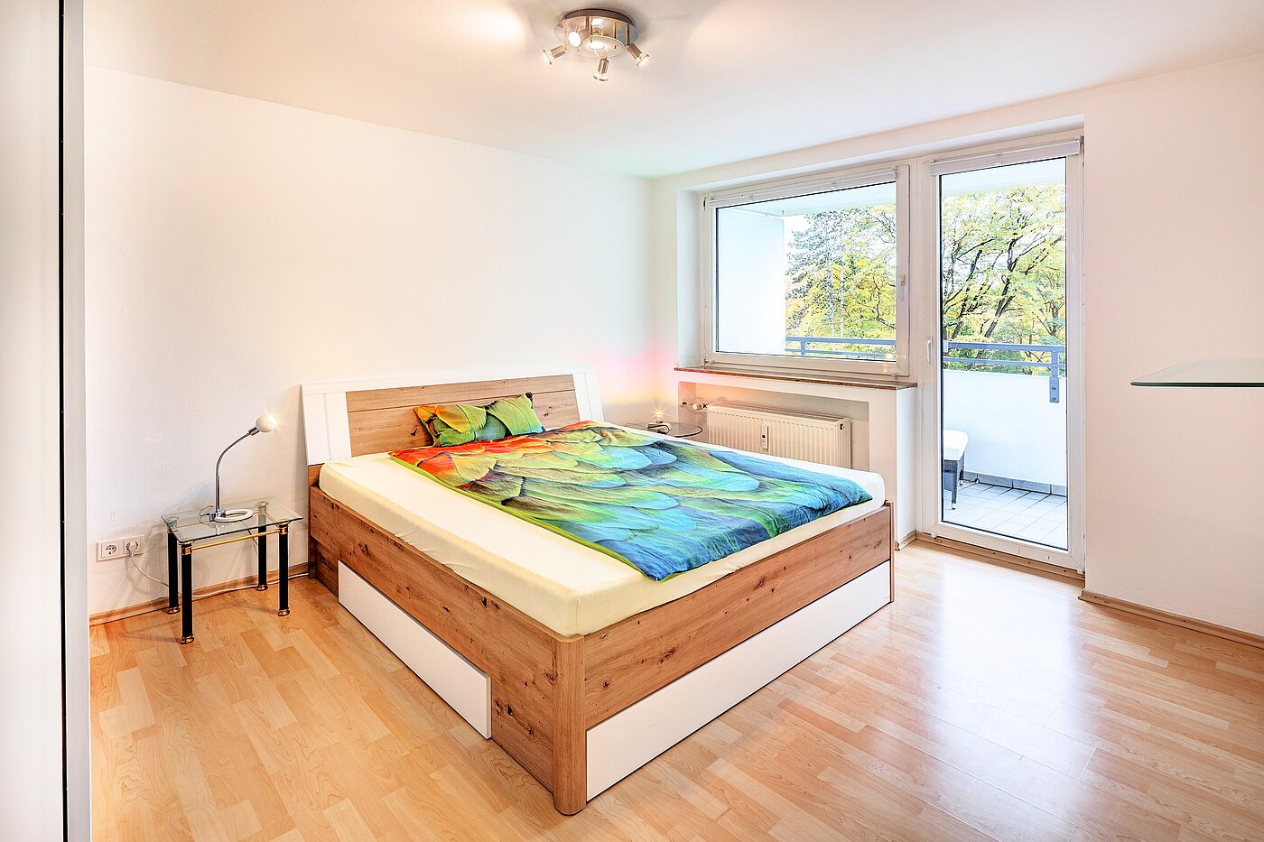 Ploché s 2 Pokoje | München-Perlach | 70300 | Schlafzimmer