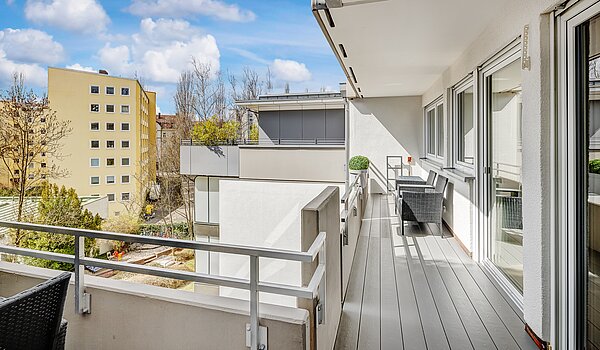 Ploché s 3.5 Izby | München-Au | 704231 | Balkon