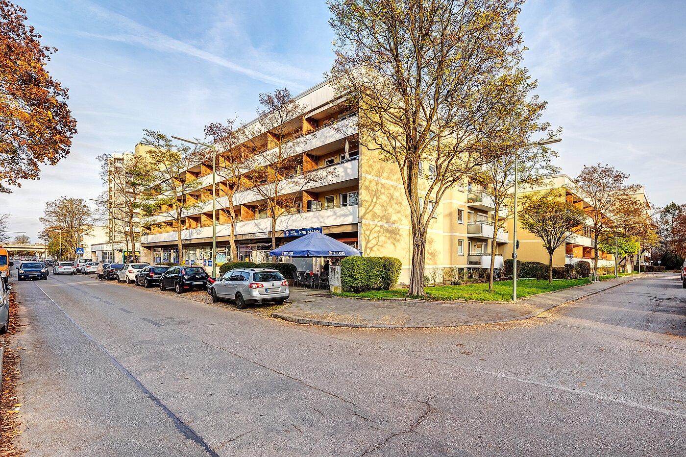 Lapos a  címen 2 Szobák | München-Freimann | 70158 | Ansicht von der Straße