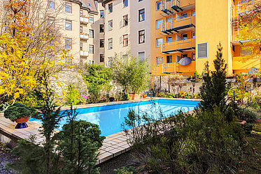 Au: Balkonlu 1 odalı şık daire