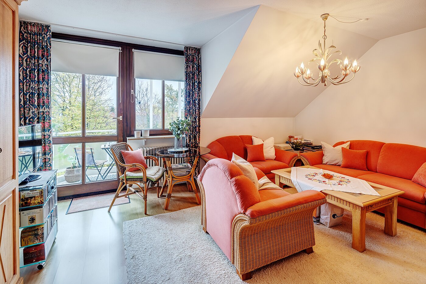 Ploché s 2 Pokoje | Germering | 70029 | Zugang zum Südbalkon