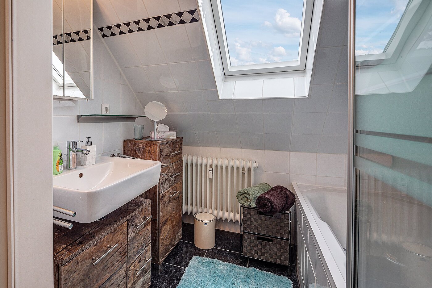 Loftslejlighed med 3 Værelser | München-Hasenbergl | 1803ML5 | ...mit Duschwanne