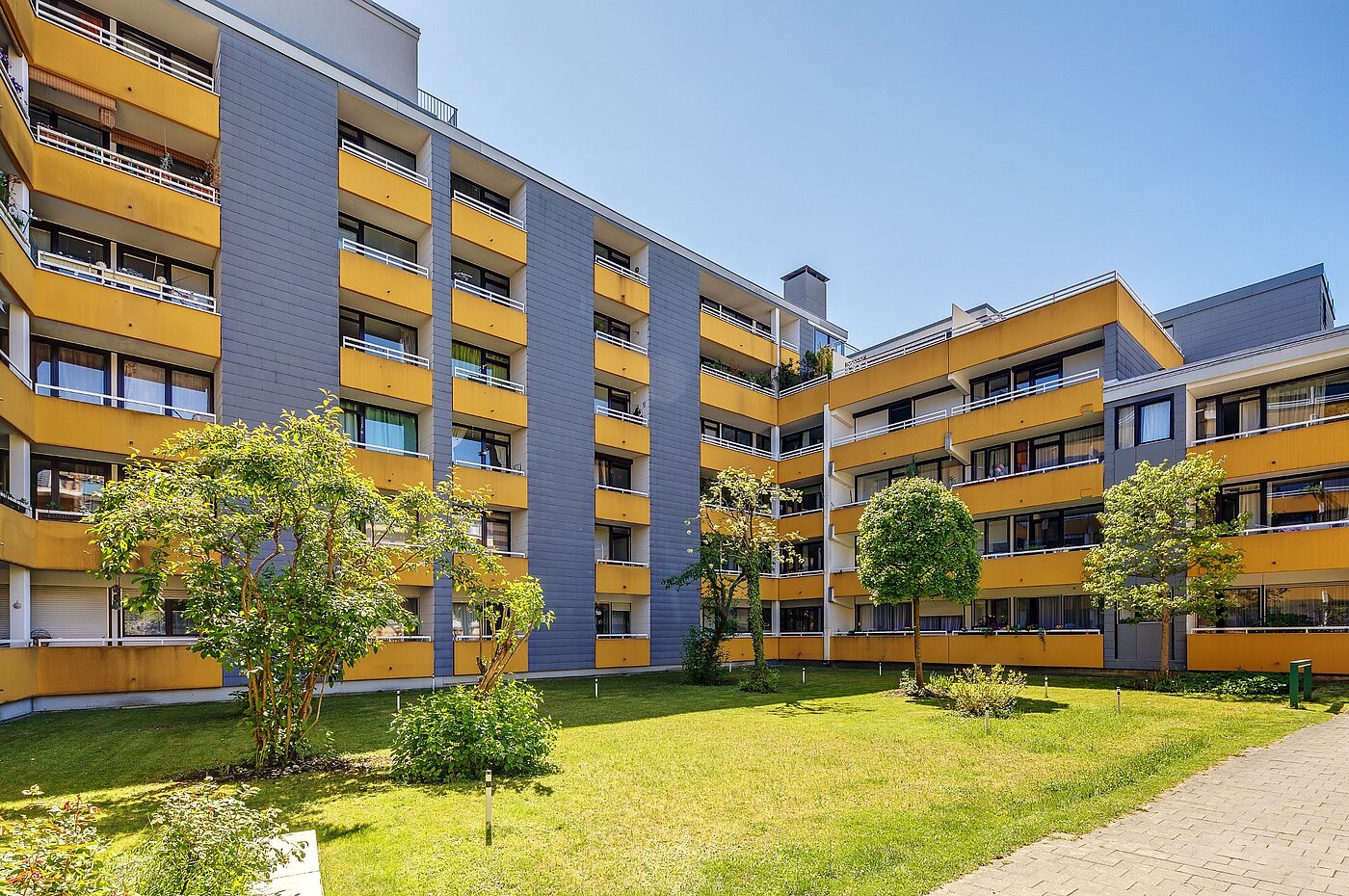 Lejlighed i stueetagen med 2 Værelser | München-Sendling-Westpark | 2003ML11 | Gartenseite