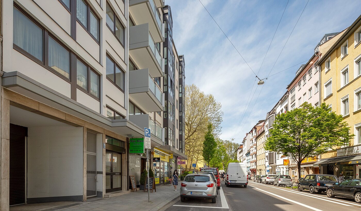 Düz ile 2 Odalar | München-Maxvorstadt | 2105ML2 | Theresienstraße