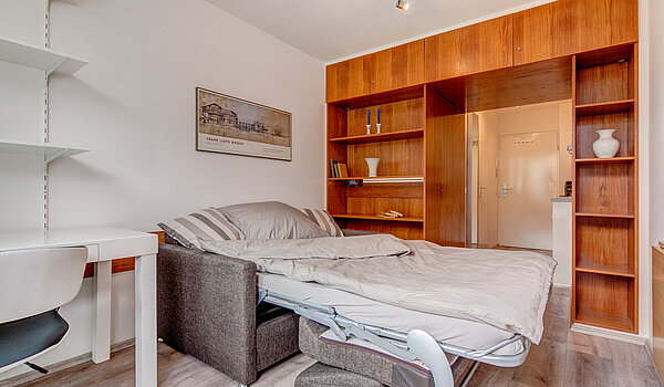 Apartment ile 1 Oda | München-Maxvorstadt | 70448 | Schlafcouch