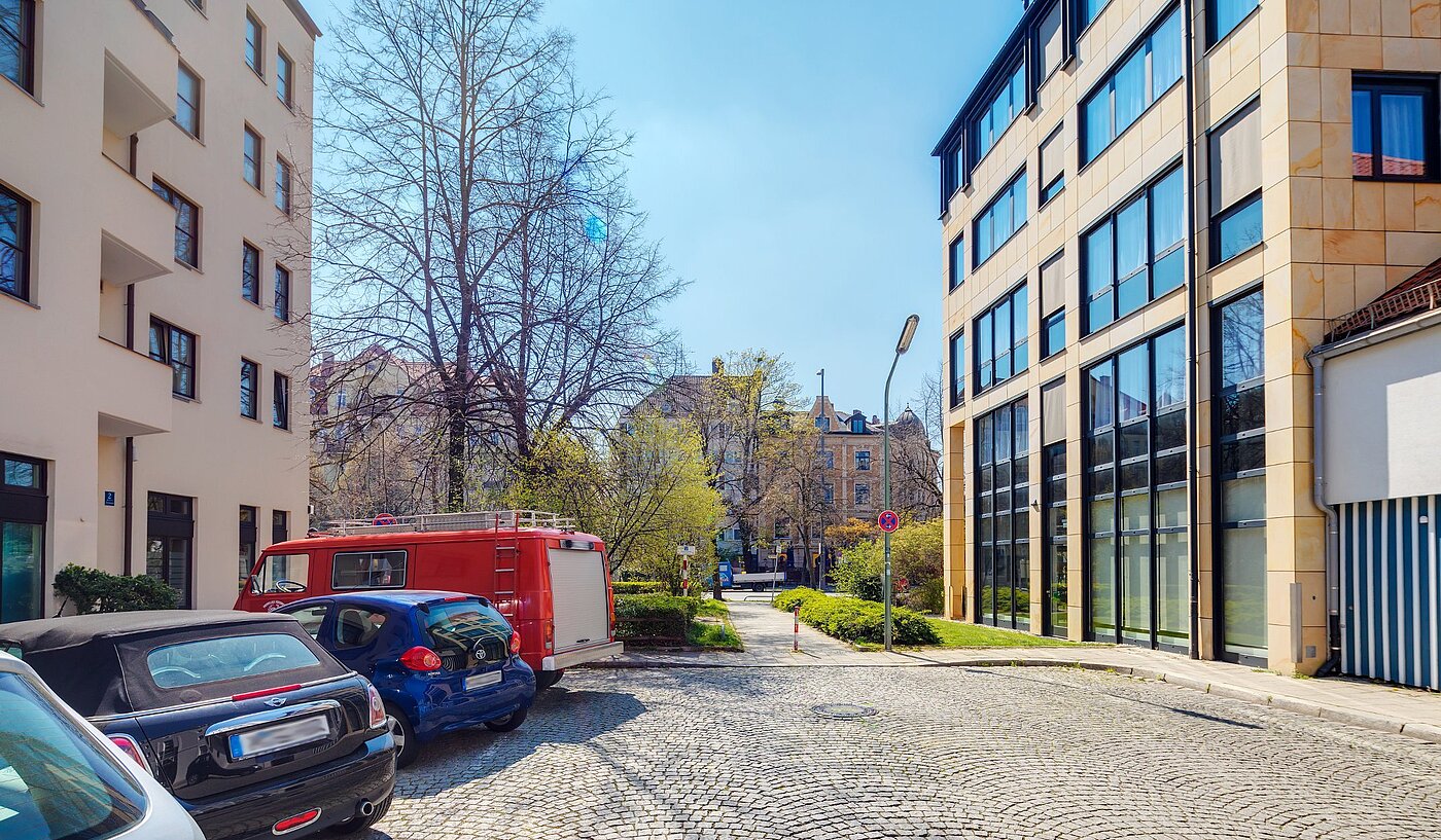 플랫 와 함께 2 객실 | München-Neuhausen | 2003ML5 | Ruhige...